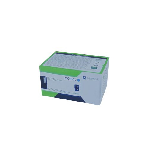71C10C0 Lexmark CS/CX730, 735 Cyan Return Programme 5K Toner Cartridge Part no.: 71C10C0