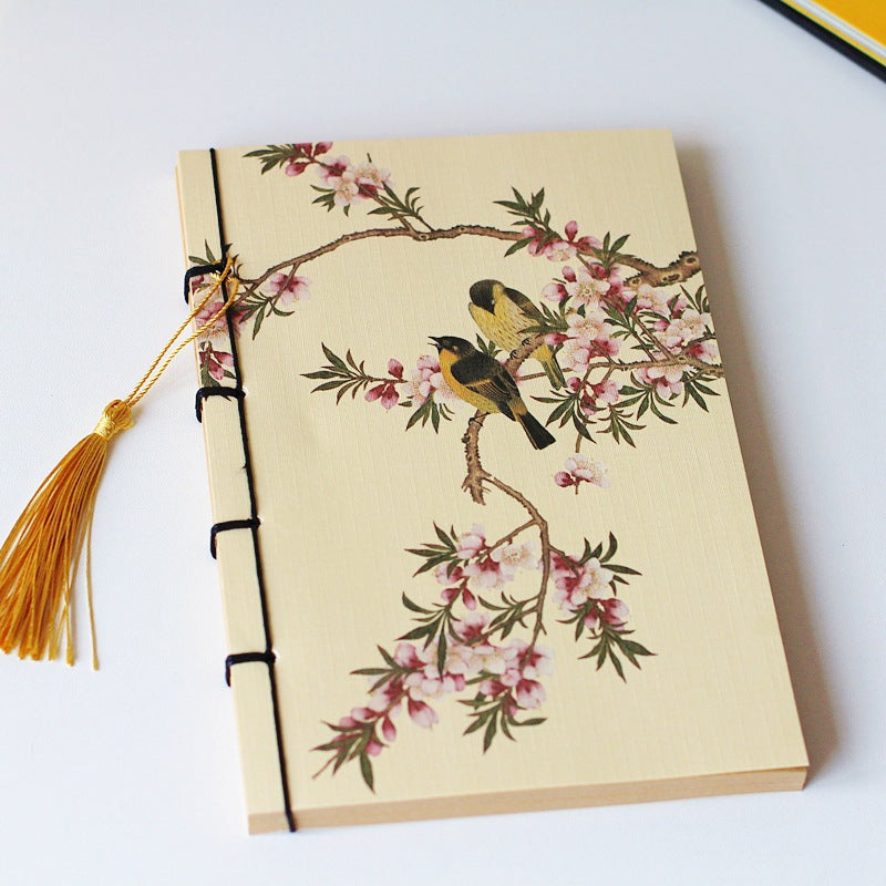 Chinese Style Retro Famous Painting Thread-bound Tassel Notebooks Toner Ink Canada