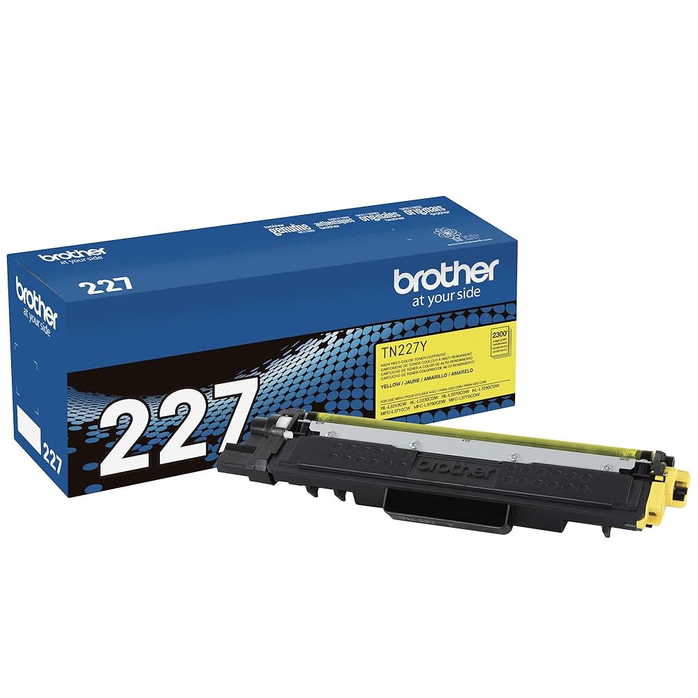 Brother TN229XL Yellow Original Toner – Vibrant Color Performance from Toner Ink Canada