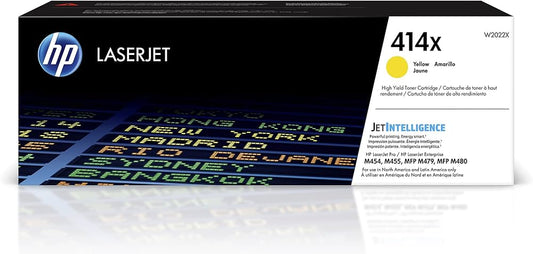 HP Original (OEM) 414X (W2022X) Yellow Toner Cartridge