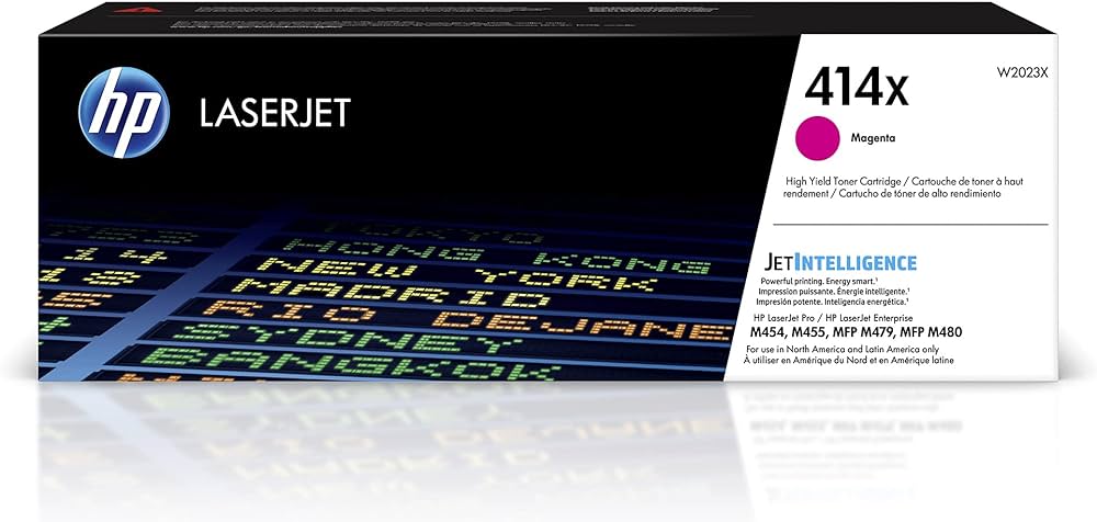 HP Original (OEM) 414X (W2023X) Magenta Toner Cartridge