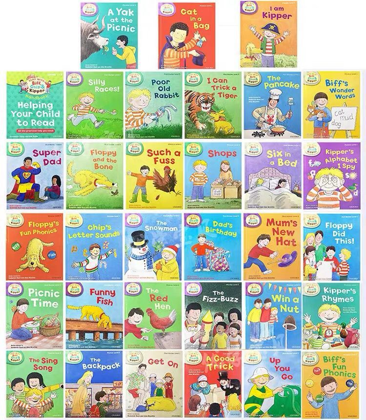 Oxford Reading Tree English Books Level 1-9 Picture Bed Story Sleeping Richer Helping  Learning Educational Toys For Kids Moms Toner Ink Canada