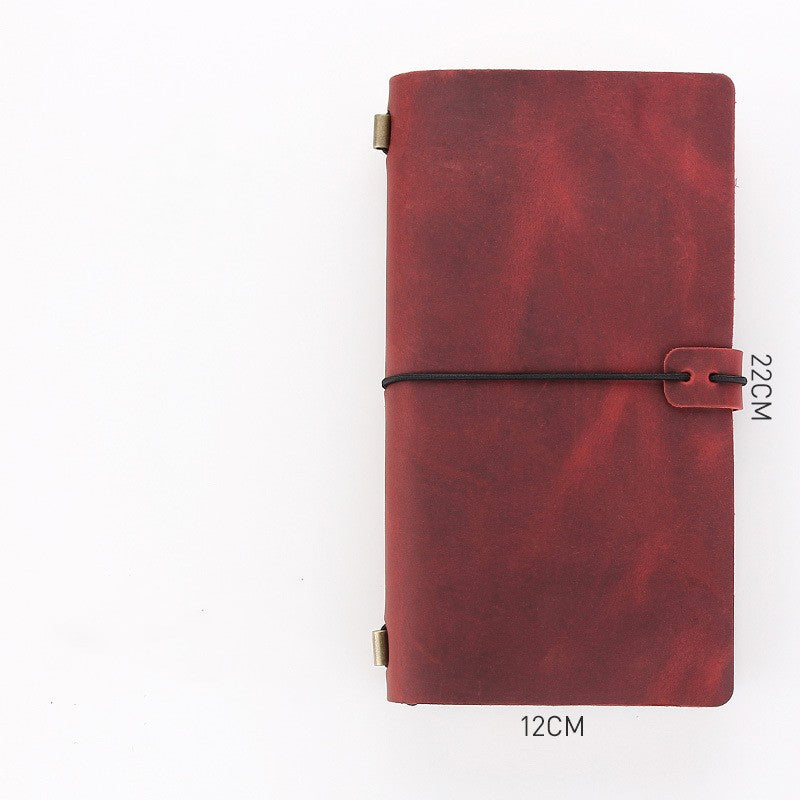 Crazy Horse Leather Business Notebooks High-grade Diary Toner Ink Canada
