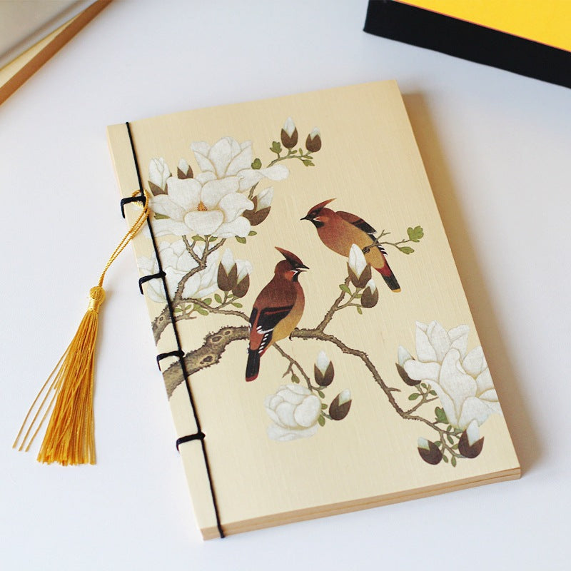 Chinese Style Retro Famous Painting Thread-bound Tassel Notebooks Toner Ink Canada