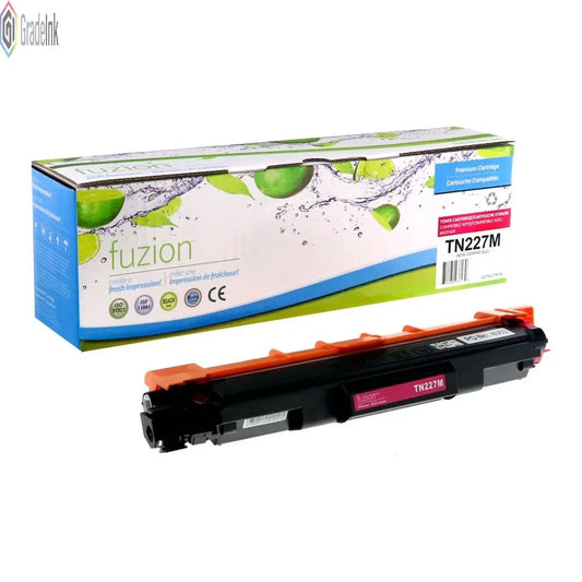 Brother TN227M Compatible Toner - Magenta - Toner Ink Canada