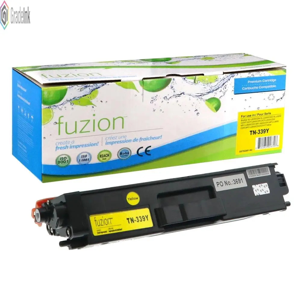 Brother TN339Y Compatible Toner - Yellow - Toner Ink Canada