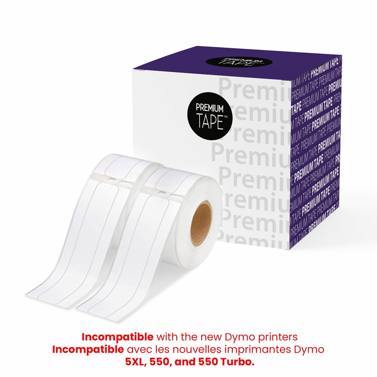 Dymo 30327 File Folder Labels 9/16'' x 3 7/16" (2 x 130)