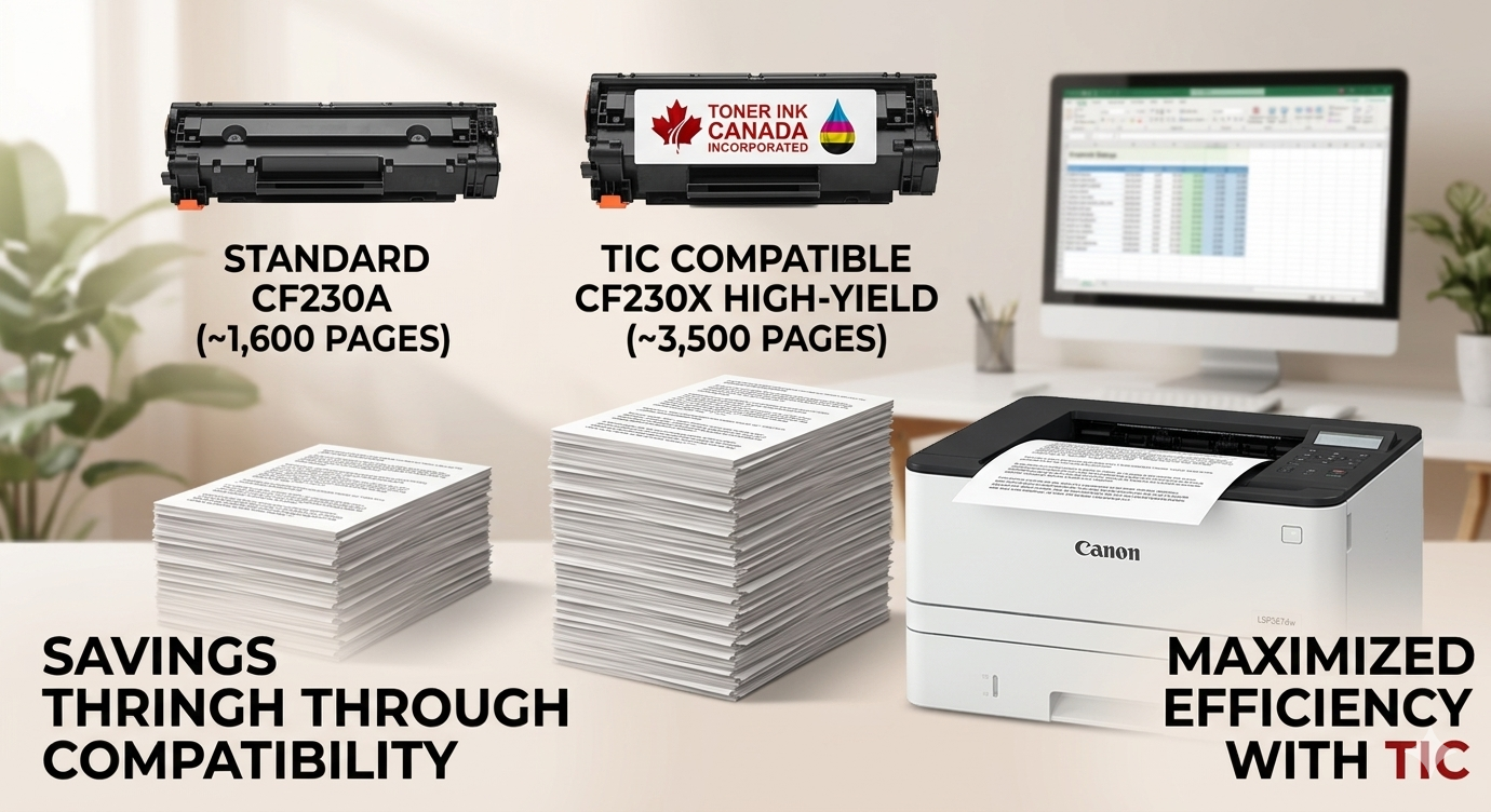 Hewlett-Packard Compatible CF230X/A Toner Cartridges