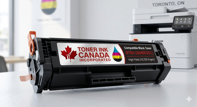 Canon 070H Compatible Toner (5640C001) | High-Yield Printing in Canada