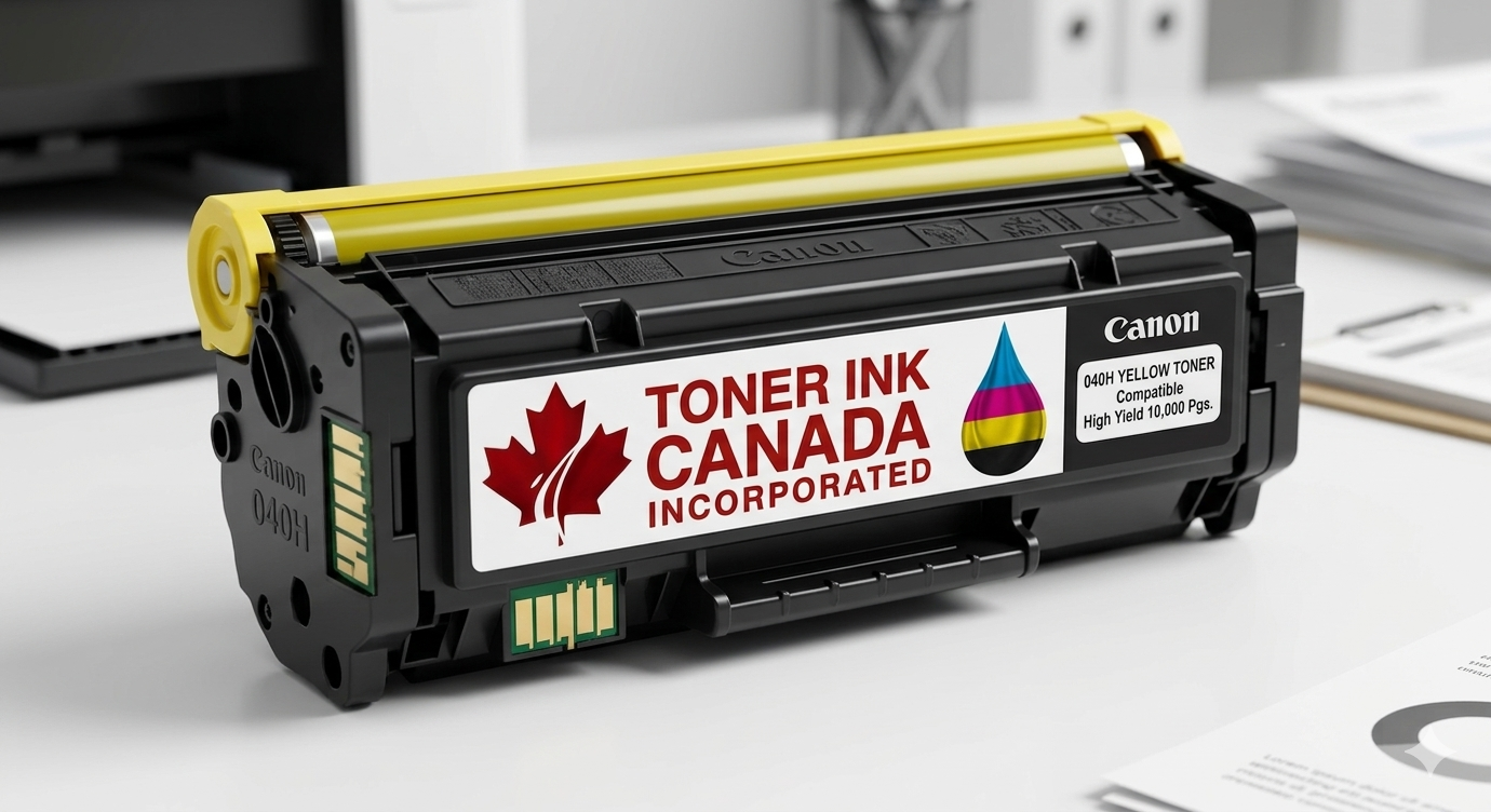 Canon Compatible 040H (0454C001) Yellow Toner Cartridges