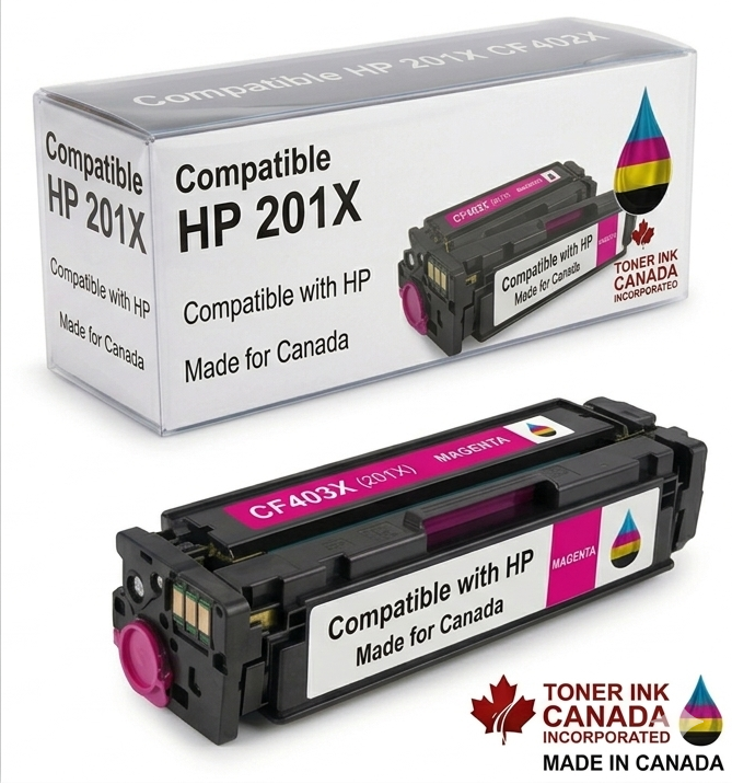 HP CF403X Compatible Toner - Magenta