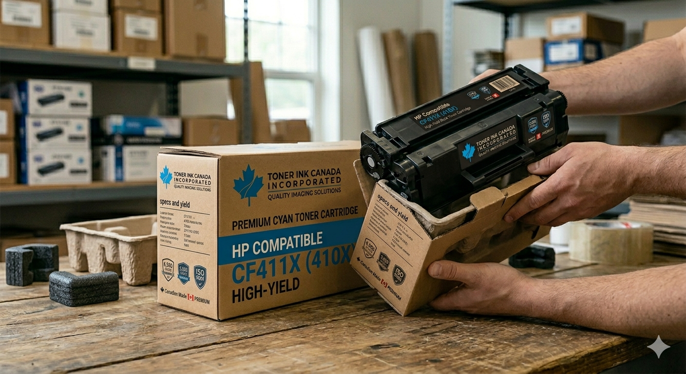 HP CF411X (410X) Compatible Toner - Cyan