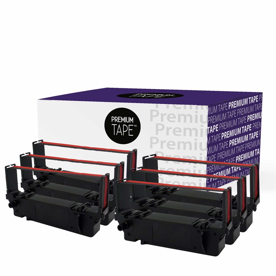 Star SP700 Alternative Ribbon Premium Tape Black/Red  6 Pack