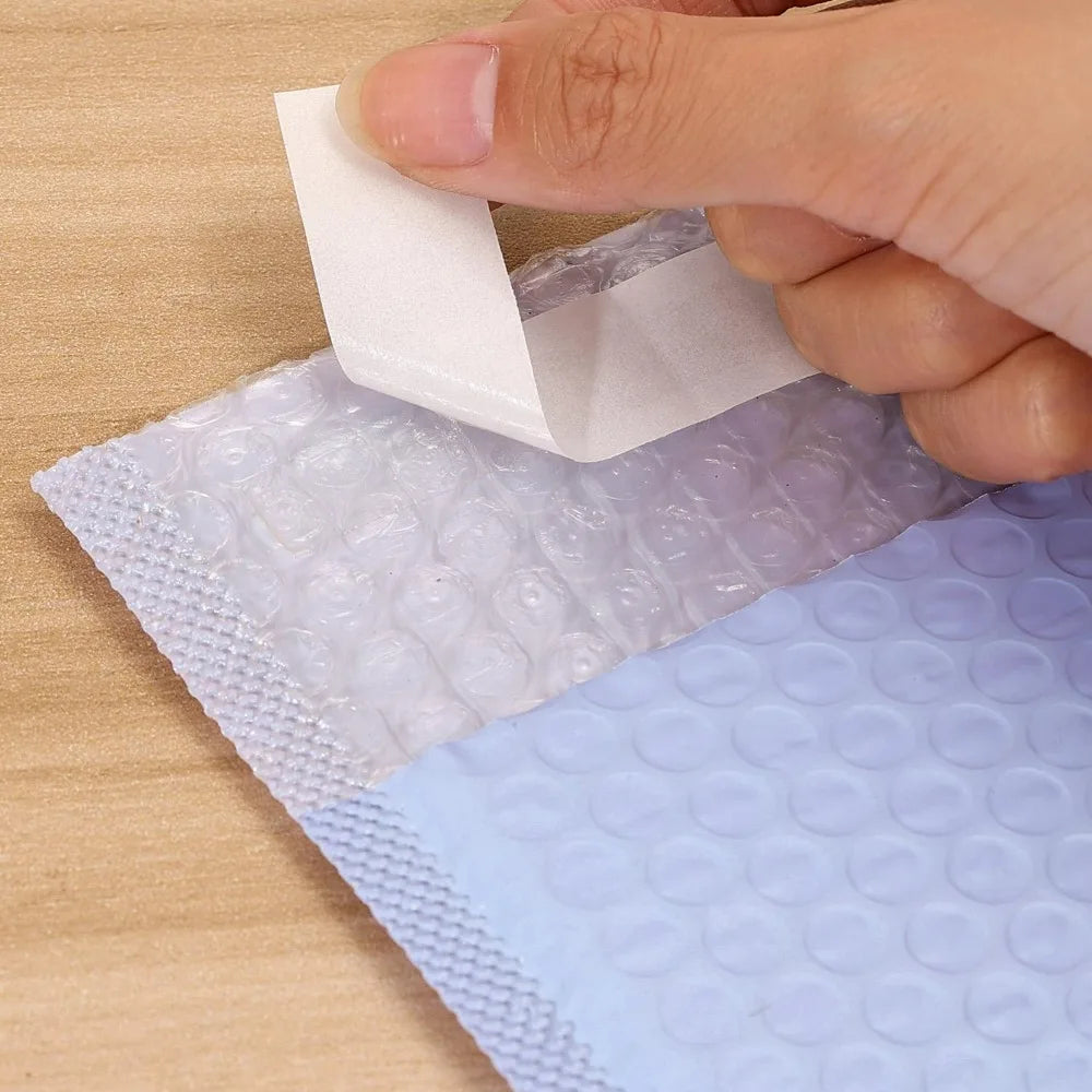 10-50Pcs Colorful Bubble Mailers Self Seal Envelopes Shipping Packages Padded Mailing Bags for Small Business Supplies Delivery
