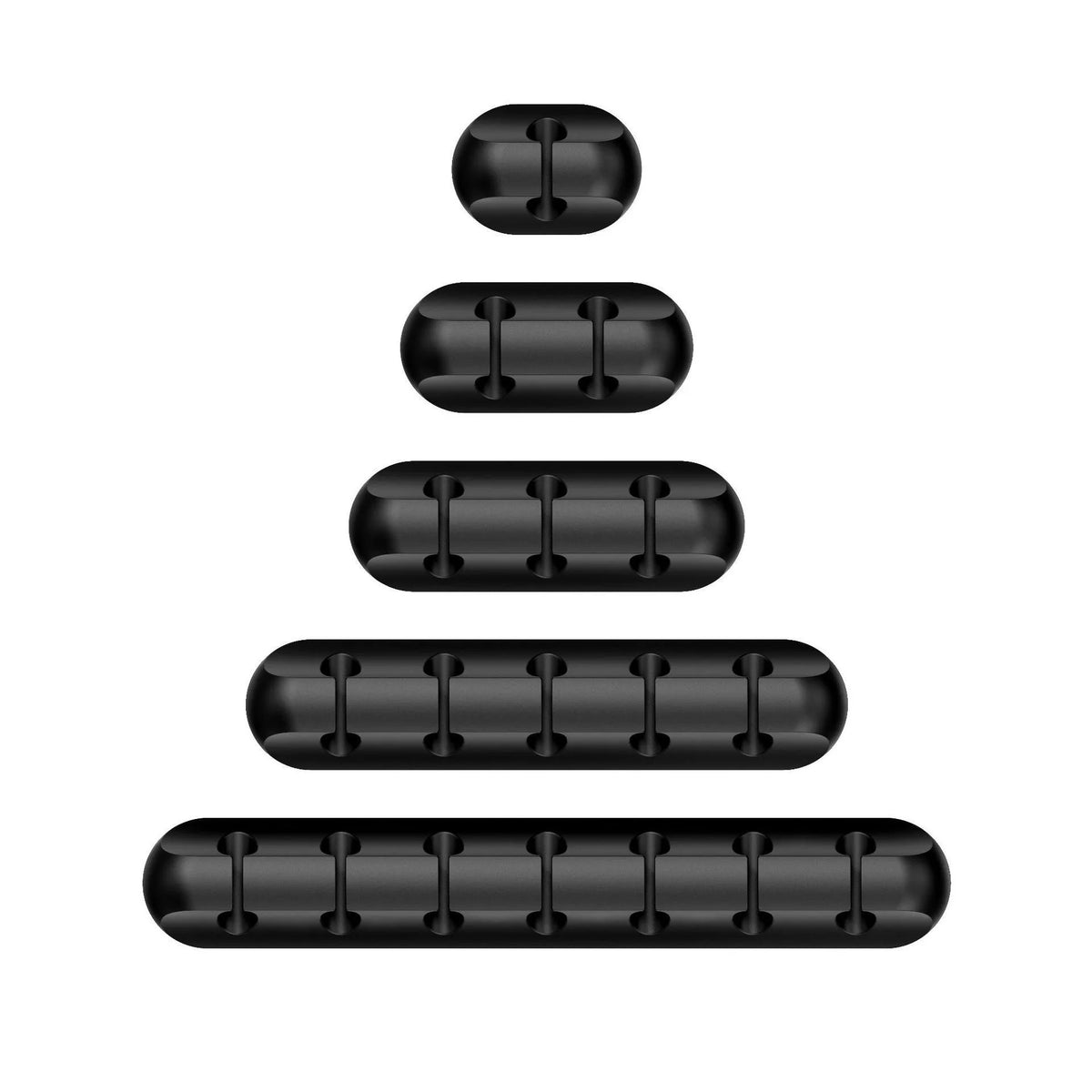 Cable Cord Wire Organizer Silicone USB Cable Winder Management Clips Self Adhesive for Mouse Keyboard Headset Car For iPhone