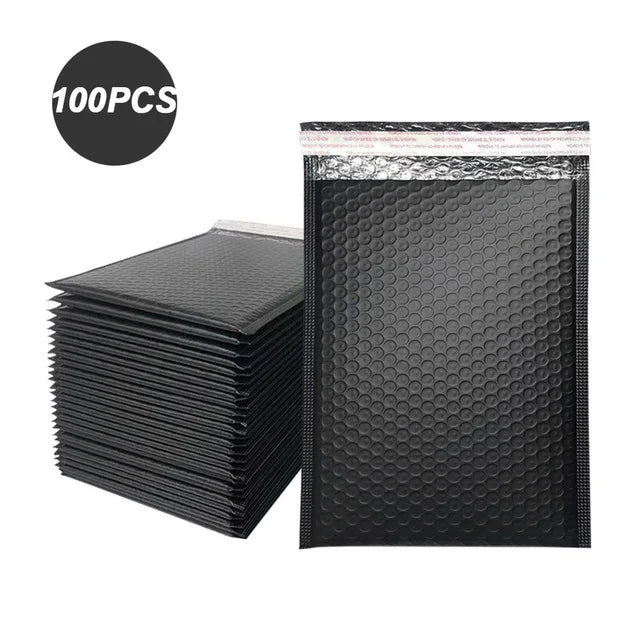 100PCS Bubble Mailers Small Business Supplies Shipping Bags for Packaging Bubbles Courier Envelope Delivery Package Mailer