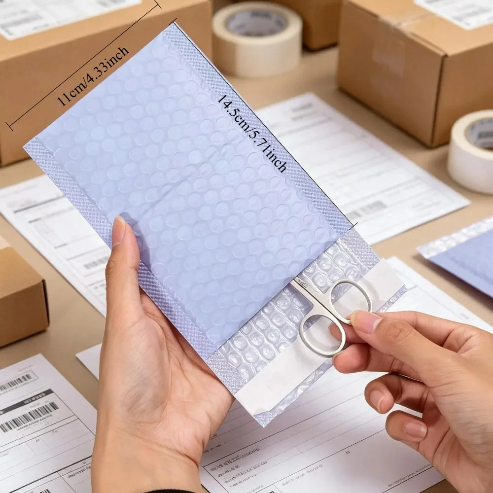 10-50Pcs Colorful Bubble Mailers Self Seal Envelopes Shipping Packages Padded Mailing Bags for Small Business Supplies Delivery
