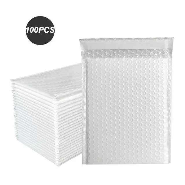 100PCS Bubble Mailers Small Business Supplies Shipping Bags for Packaging Bubbles Courier Envelope Delivery Package Mailer