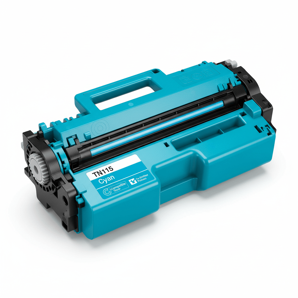Brother Compatible TN115 Cyan Toner Cartridge - Toner Ink Canada