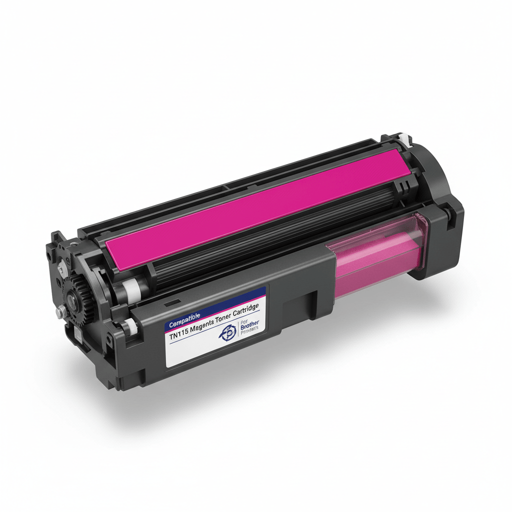 Brother Compatible TN115 MagentaToner Cartridge - Toner Ink Canada