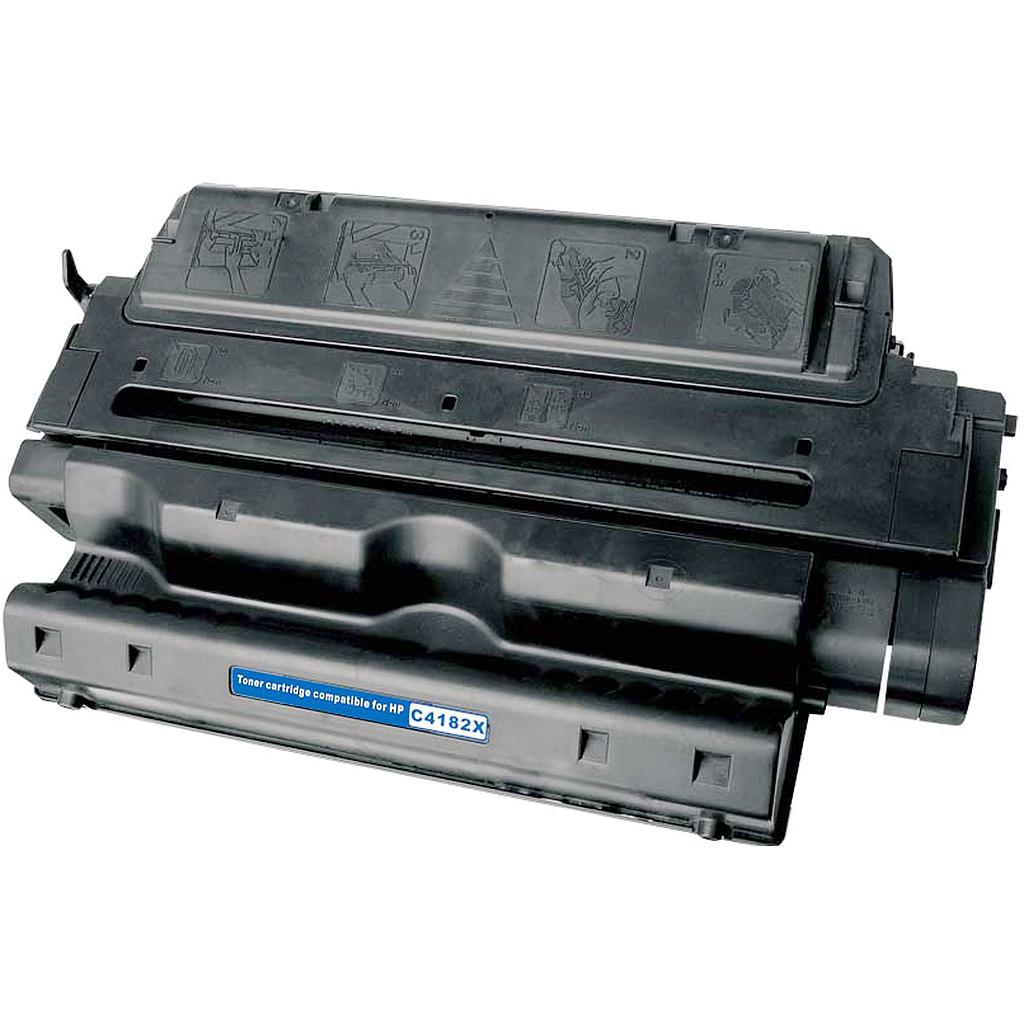 Hewlett-Packard Compatible C4182X (82X) High-Yield Black Toner Cartridge - 20,000 Page Yield