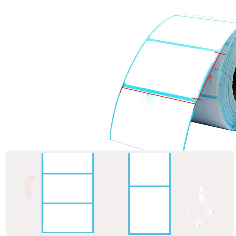 Three Anti-thermal Paper Stickers Toner Ink Canada