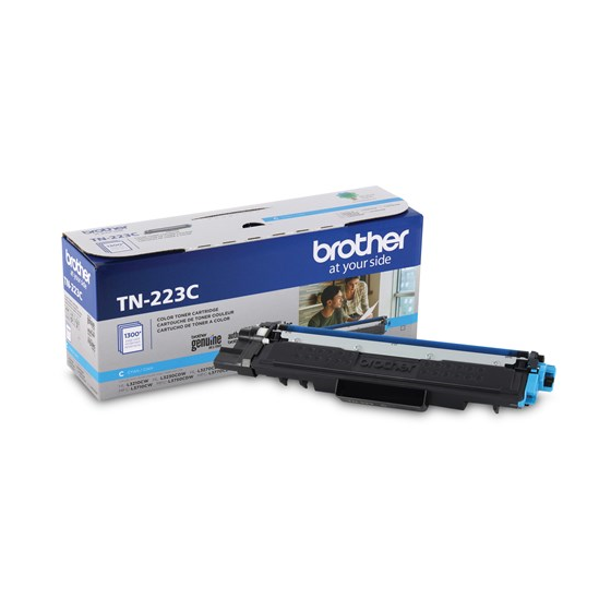 Brother Genuine TN-223C Standard Yield Cyan Toner Cartridge Brother