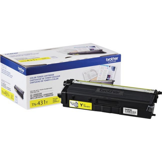 Brother TN431Y Yellow Toner Cartridge Brother