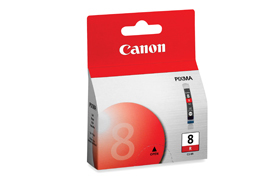 CLI-8 Red Ink Tank SKU 0626B002 Canon