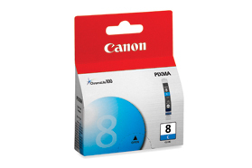 CLI-8 Cyan Ink Tank SKU 0621B002 Canon
