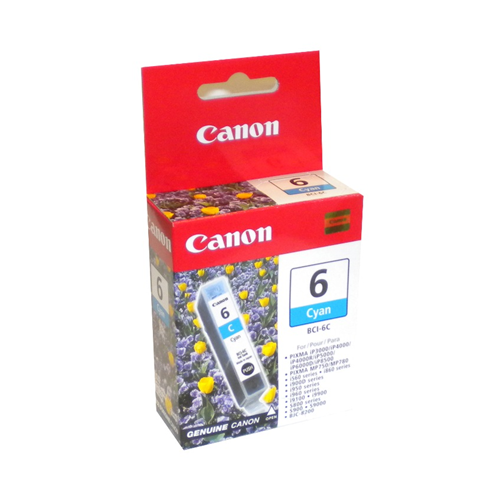 BCI-6 Cyan Ink Tank SKU 4706A003 Canon