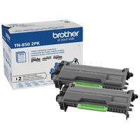 Brother Genuine TN850 2PK High-Yield Black Toner Cartridge Multipack Brother