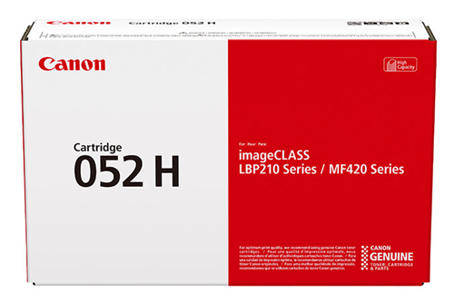 CARTRIDGE 052 HIGH CAPACITY BLACK 304.99 Canon