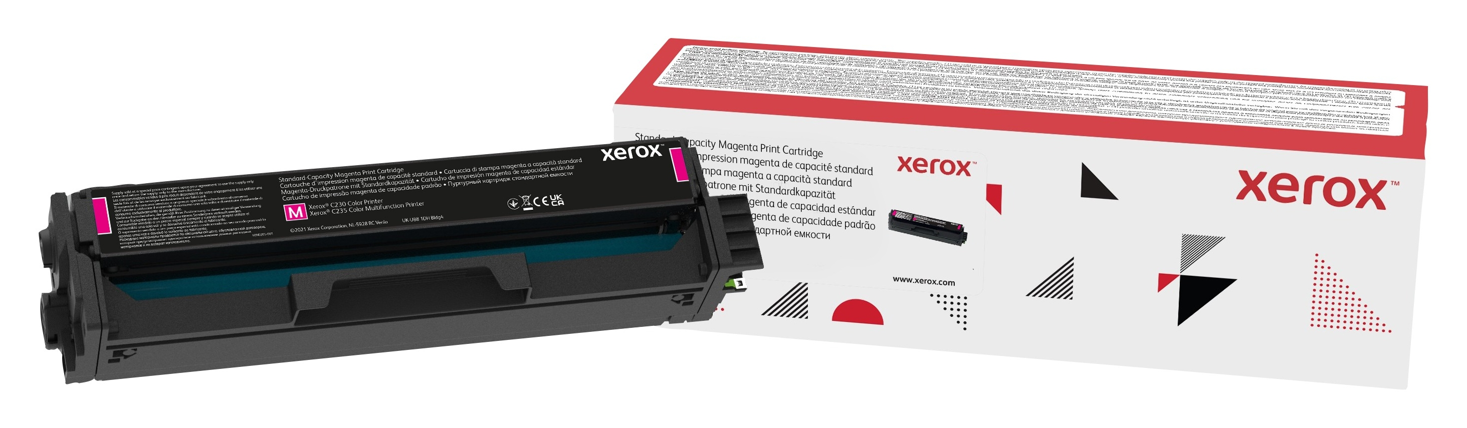 006R04385 Genuine Xerox Magenta Standard Capacity Print Cartridge, Xerox C230/C235 Color Printer/Multifunction Xerox