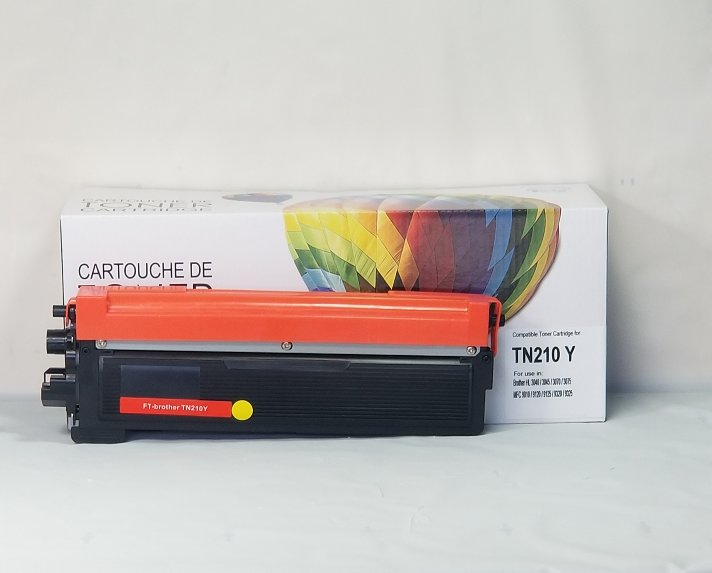 CTTN210Y COMPATIBLE YELLOW TONER FOR MFC9010 / MFC9120CN / Balloon Brand