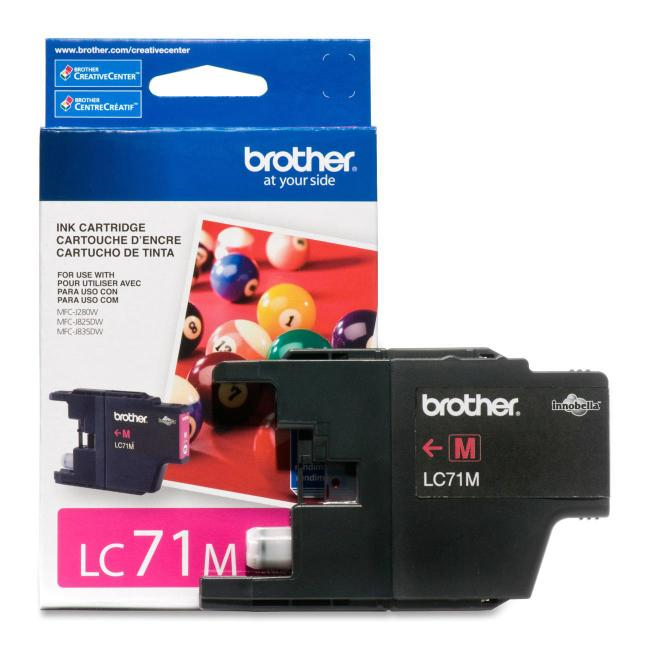 Brother LC71MS Innobella  Magenta Ink Cartridge, Standard Yield Brother