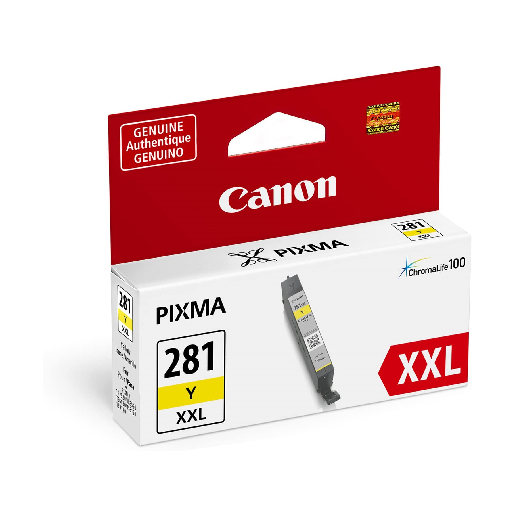 CLI-281XXL Yellow Ink SKU 1982C001 Canon