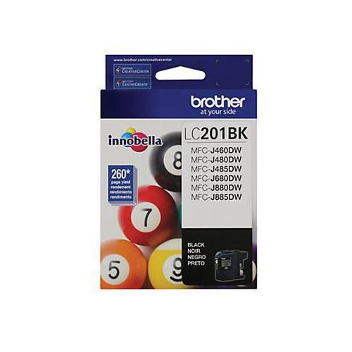 Brother LC201BKS Innobella  Black Ink Cartridge, Standard Yield Brother