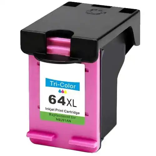 Hewlett-Packard Compatible 64CXL Ink-Jet Cartridges