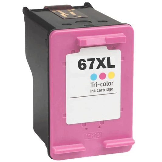 Hewlett-Packard Compatible 67BKXL Ink-Jet Cartridges