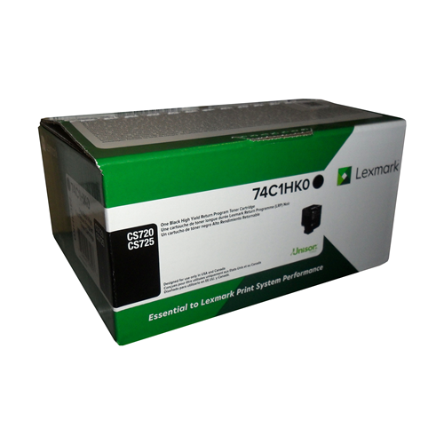 Lexmark CS/CX725 Black Return Program 20K Toner Cartridge Lexmark