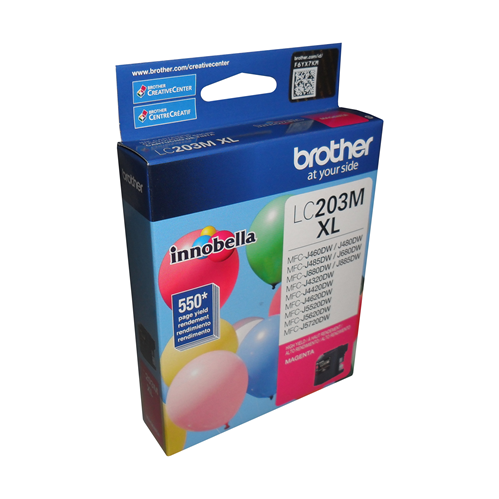 82103 Innobella Brother LC203MS Innobella Magenta Ink Cartridge, High Yield (XL Series ...