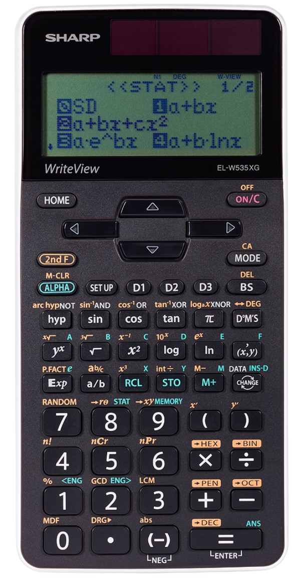 SHARP ELW535XGBWH 422FUNCTIONS, 10X3 LINE DISPLAY SCIENTIFIC CALCULATOR Sharp Electronics