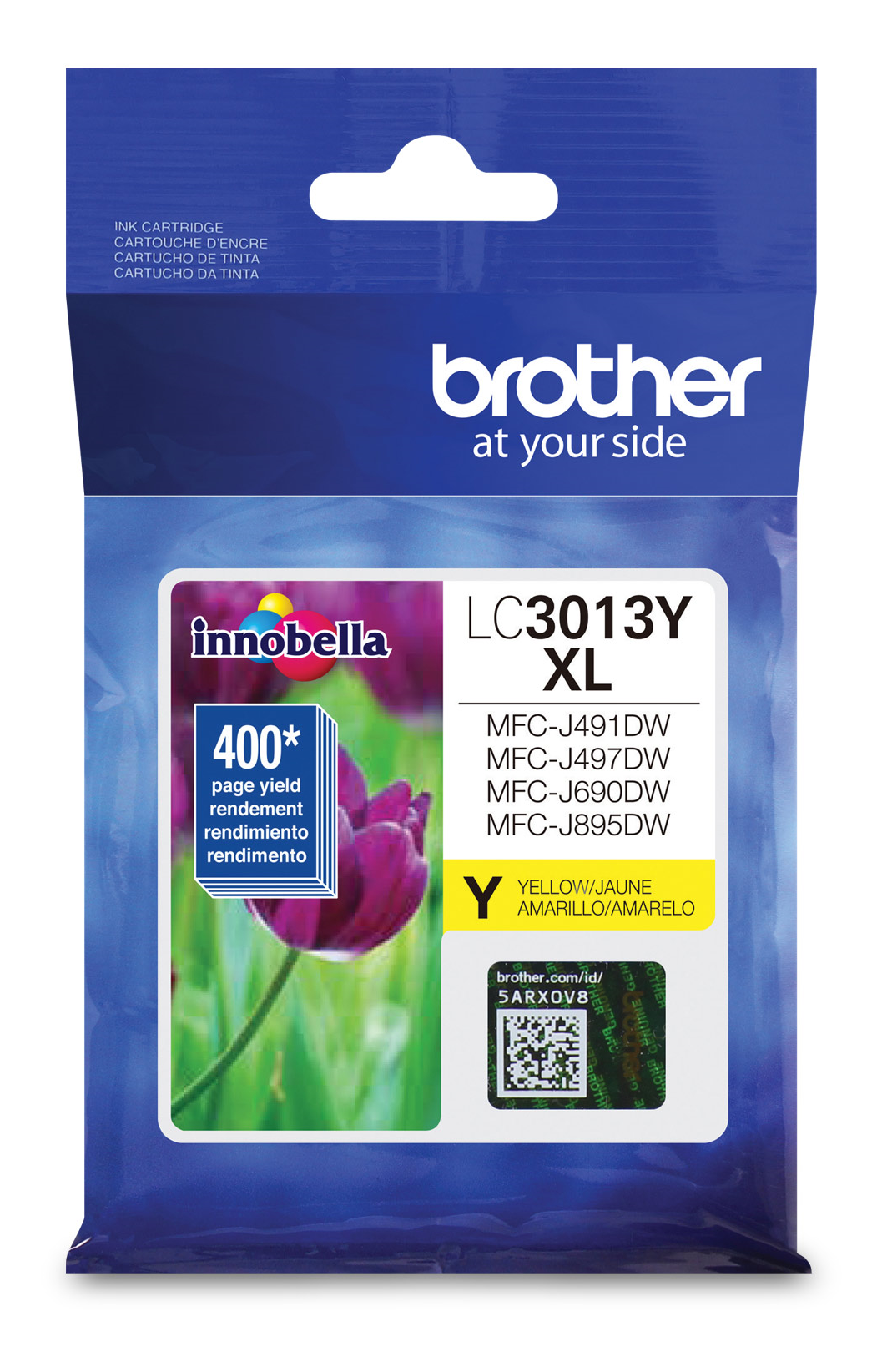 Brother LC3013YS Yellow Ink Cartridge, Super High Yield Brother