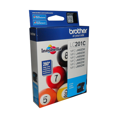 Brother LC201CS Innobella  Cyan Ink Cartridge, Standard Yield Brother