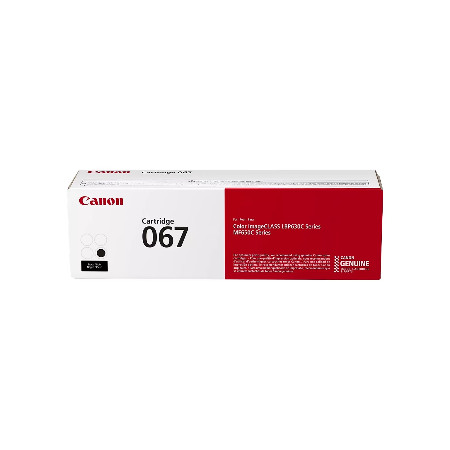 Canon 067 Black Standard Yield Toner Cartridge (5102C001) Canon