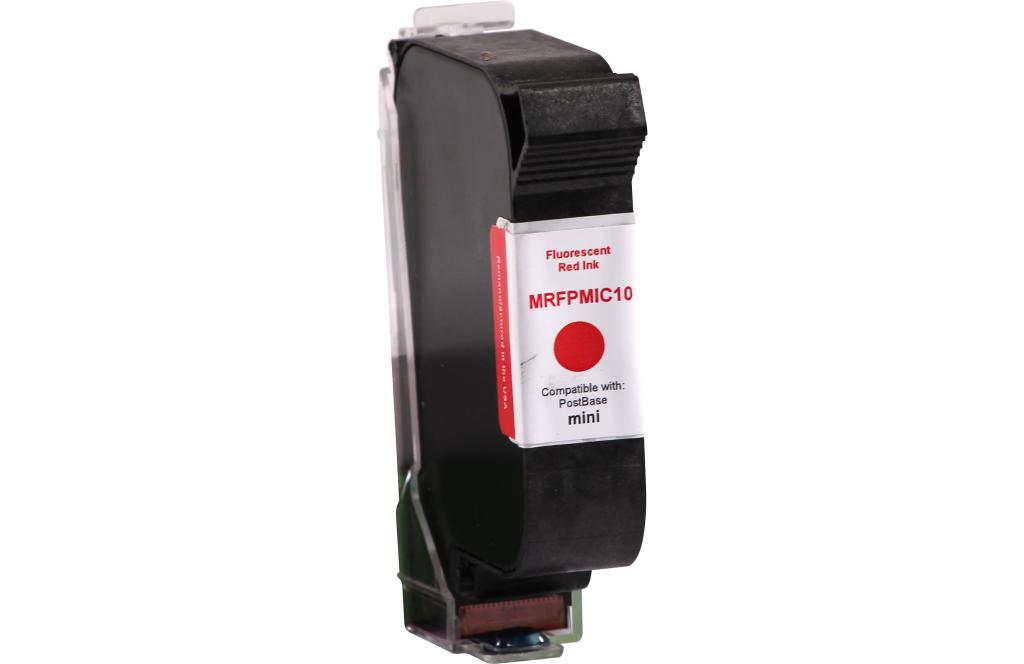 Postage Meter Fluorescent Red Ink Cartridge for FP Mailing Solutions PMIC10