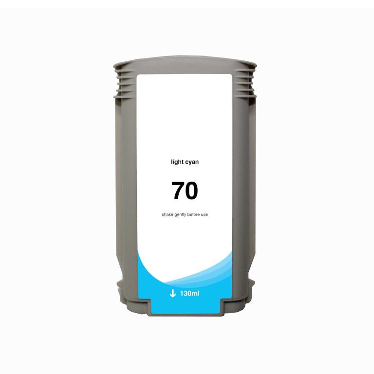High Yield Light Cyan Wide Format Ink Cartridge for HP 70 (C9390A)