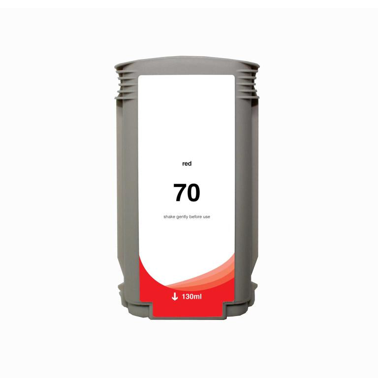 High Yield Red Wide Format Ink Cartridge for HP 70 (C9456A)