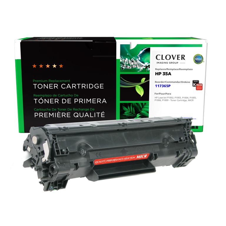 MICR Toner Cartridge for HP CB435A (HP 35A)